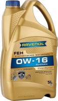 Купить моторное масло Ravenol FEH 0W-16 5L  по цене от 1504 грн.