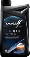Купить моторне мастило WOLF Vitaltech 5W-30 GAS 1L: цена от 313 грн.