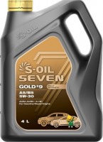 Купити моторне мастило S-Oil Seven Gold #9 A5/B5 5W-40 4L  за ціною від 1203 грн.