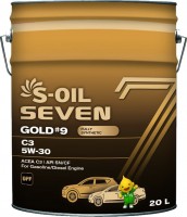 Купить моторное масло S-Oil Seven Gold #9 C3 5W-30 20L  по цене от 5454 грн.