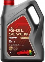 Купити моторне мастило S-Oil Seven Red #9 SP 0W-16 4L  за ціною від 1137 грн.