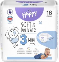 Купити підгузки Bella Baby Happy Soft & Delicate Midi 3 (/ 16 pcs) за ціною від 129 грн.