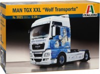 Купить збірна модель ITALERI Man TGX XXL Wolf Transporte (1:24): цена от 2301 грн.