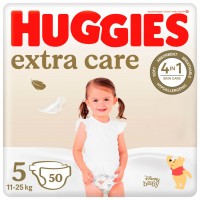 Купити підгузки Huggies Extra Care 5 (/ 50 pcs) за ціною від 792 грн.