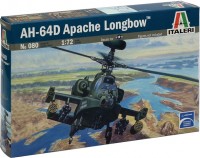 Купить збірна модель ITALERI AH-64D Apache Longbow (1:72): цена от 445 грн.