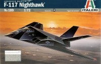 Купити збірна модель ITALERI F-117A Nighthawk (1:72)  за ціною від 588 грн.