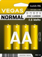 Купить акумулятор / батарейка Vegas Normal 4xAA: цена от 40 грн.