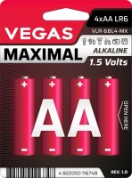 Купити акумулятор / батарейка Vegas Maximal 4xAA  за ціною від 109 грн.