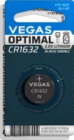 Купити акумулятор / батарейка Vegas Optimal 1xCR1632  за ціною від 50 грн.