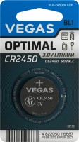 Купить аккумулятор / батарейка Vegas Optimal 1xCR2450: цена от 99 грн.
