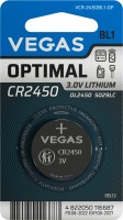 Купить акумулятор / батарейка Vegas Optimal 1xCR2450: цена от 95 грн.