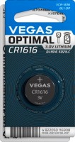 Купити акумулятор / батарейка Vegas Optimal 1xCR1616  за ціною від 50 грн.