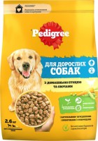 Купити корм для собак Pedigree Adult Medium/Large Breed Poultry 2.6 kg  за ціною від 413 грн.