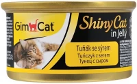 Купити корм для кішок GimCat ShinyCat Jelly Tuna/Cheese 70 g  за ціною від 79 грн.