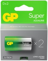 Купити акумулятор / батарейка GP Super Alkaline G-Tech 2xD  за ціною від 163 грн.