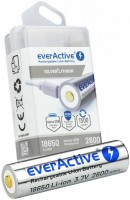 Купити акумулятор / батарейка everActive Silver Line 1x18650 2600 mAh micro USB  за ціною від 435 грн.