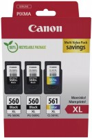 Купити картридж Canon PG-560XL/CL-561XL 3712C009 за ціною від 3501 грн.