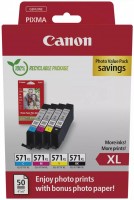 Купить картридж Canon CLI-571XLCMYK 0332C006: цена от 2701 грн.