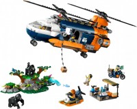 Купить конструктор Lego Jungle Explorer Helicopter at Base Camp 60437  по цене от 3039 грн.