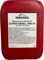 Купити моторне мастило Norvego Super Diesel 10W-40 20L  за ціною від 2213 грн.