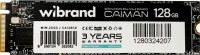 Купити SSD Wibrand Caiman M.2 (WIM.2SSD/CA128GB) за ціною від 599 грн.