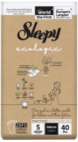 Купити підгузки Sleepy Ecologic Pants 5 (/ 40 pcs) за ціною від 508 грн.