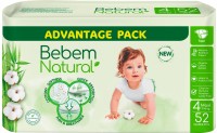 Купить подгузники Bebem Natural 4 (/ 52 pcs) по цене от 317 грн.