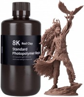 Купити пластик для 3D друку Elegoo Standard Resin 8K Red Clay 1kg  за ціною від 1799 грн.