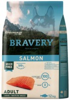 Купити корм для собак Bravery Adult Large/Medium Salmon 12 kg  за ціною від 4192 грн.