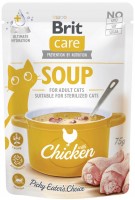 Купить корм для кошек Brit Care Soup Chicken 75 g  по цене от 47 грн.
