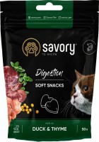 Купити корм для кішок Savory Soft Snacks Digestion 50 g  за ціною від 103 грн.