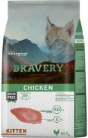 Купить корм для кошек Bravery Kitten Grain Free Chicken 600 g  по цене от 320 грн.