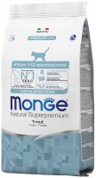 Купить корм для кошек Monge Speciality Line Monoprotein Kitten Trout 10 kg  по цене от 3385 грн.