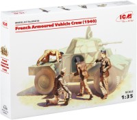 Купити збірна модель ICM French Armoured Vehicle Crew (1940) (1:35)  за ціною від 374 грн.