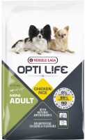 Купити корм для собак Versele-Laga Opti Life Adult Mini Chicken 2.5 kg  за ціною від 1254 грн.