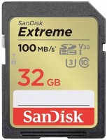 Купити карта пам'яті SanDisk Extreme Plus SD UHS-I U3 Class 10 (Extreme Plus SDHC UHS-I U3 Class 10 32Gb) за ціною від 379 грн.