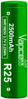 Купить акумулятор / батарейка Vapcell INR18650 R25 2500 mAh: цена от 189 грн.