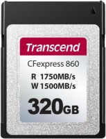 Купити карта пам'яті Transcend CFexpress 860 (320Gb) за ціною від 11129 грн.