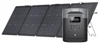 Купити зарядна станція EcoFlow DELTA 2 Max Smart Extra Battery + SP220W  за ціною від 74862 грн.