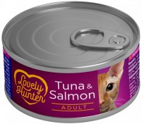 Купити корм для кішок Lovely Hunter Adult Canned Tuna/Salmon 85 g  за ціною від 95 грн.