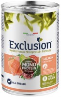 Купити корм для собак Exclusion Adult All Breed Salmon 400 g  за ціною від 108 грн.