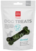 Купити корм для собак Waudog Treats Spinach/Vanilla Dental Stick 100 g  за ціною від 67 грн.