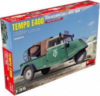 Купить сборная модель MiniArt Tempo E400 Stahlblechpritsche 3 Wheel Truck (1:35)  по цене от 1368 грн.