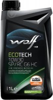 Купити моторне мастило WOLF Ecotech 10W-30 SP/RC G6 HC 1L  за ціною від 304 грн.