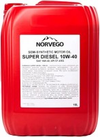 Купити моторне мастило Norvego Super Diesel 10W-40 10L  за ціною від 1107 грн.