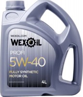 Купити моторне мастило Wexoil Profi 5W-40 4L  за ціною від 603 грн.