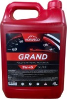 Купити моторне мастило Norvego Grand 5W-40 4L  за ціною від 651 грн.