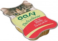 Купить корм для кошек OASY Delicatesse Adult Veal Pate 85 g  по цене от 49 грн.