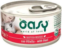 Купити корм для кішок OASY Natural Range Adult Veal 85 g  за ціною від 50 грн.