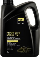 Купить моторное масло Kraft Euro SN 5W-40 4L  по цене от 995 грн.